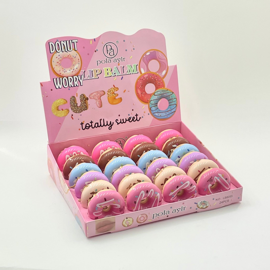 DONUT WORRY Lip Balm 24Pc